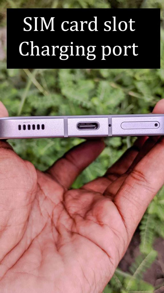 nothing phone 2 - SIM Card slot and Charging port